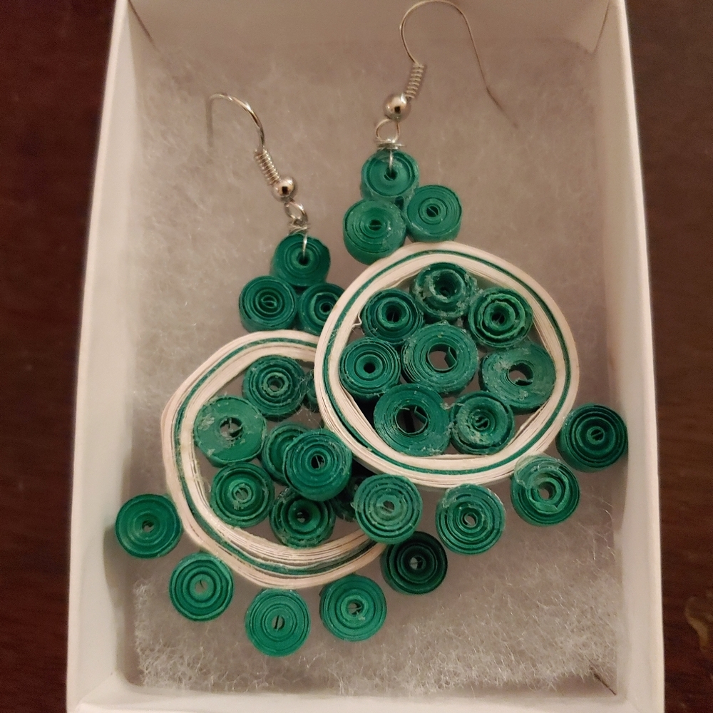 Quilling Handmade Earrings